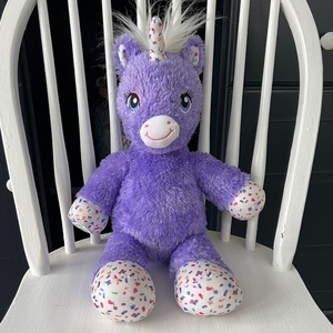 Build-A-Bear Workshop Purple Stardust‎ Unicorn